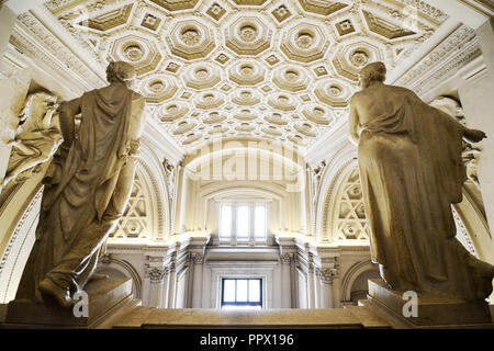 The interior of Altare della Patria building in Rome. Stock Photo