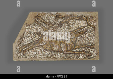 Mosaic of a Rabbit, 5th-6th century. Additional Info: Fragment of a ...