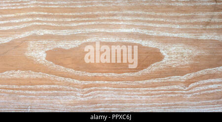 white washed textured  weathered oak plank Stock Photo