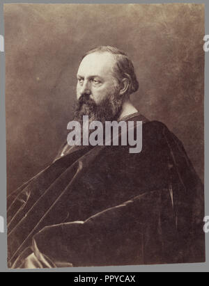 Leopold, Count of Syracuse; Nadar, Gaspard Félix Tournachon, French, 1820 - 1910, 1858; Salted paper print; 20.2 x 15.5 cm Stock Photo