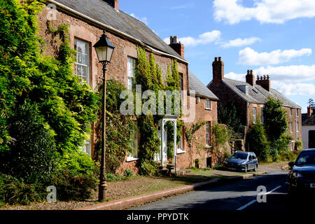 Milverton, a village near Taunton Somerset england Stock Photo