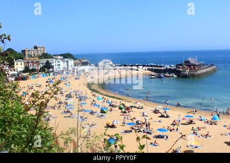 Viking Bay in Broadstairs, Kent, UK Stock Photo