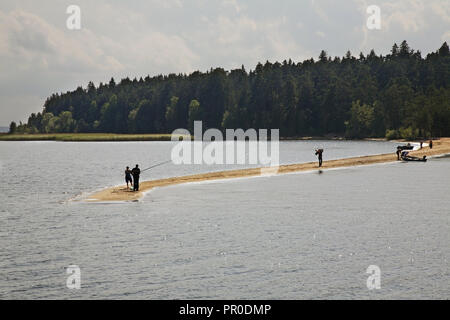 Lake Seliger near Ostashkov. Tver oblast. Russia Stock Photo