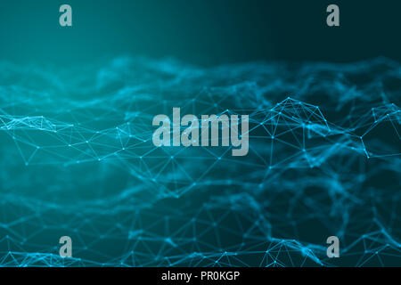 3d abstract  futuristic background Stock Photo