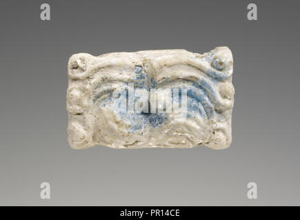 Cast Pendant; Greece; about 14th century B.C; Glass; 2.5 cm, 1 in Stock Photo