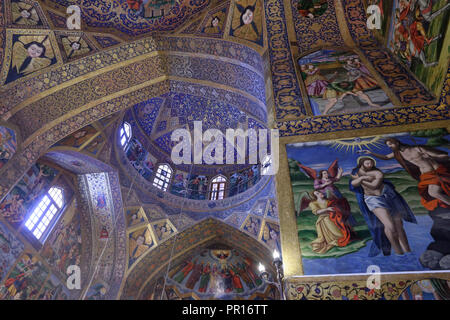 The Holy Savior Armenian Cathedral, Isfahan, Iran, Middle East Stock Photo