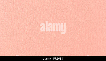 Modern soft light pink leather skin pattern texture macro close up background Stock Photo