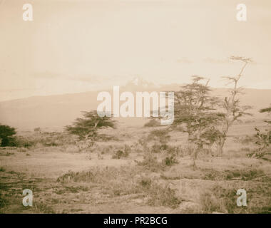 Mt. Kenya. (Nyeri to Nanyukin, Kenya). 1936, Kenya Stock Photo