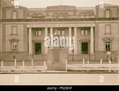 Building of the Standard Bank of South Africa Limited, Nairobi. 1936, Kenya, Nairobi Stock Photo