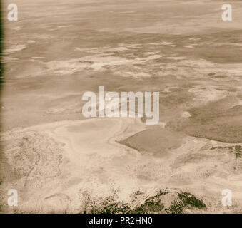 Aerial photos, Sea of Galilee & Jerus. [i.e., Jerusalem], Jordan R. [i.e., River], Amman. 1910 Stock Photo