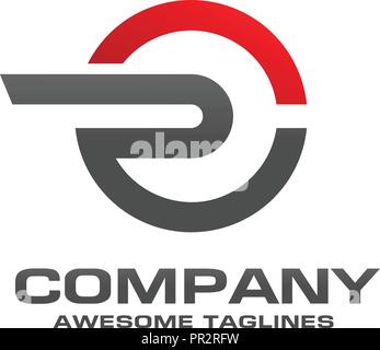 circle technology lines connect idea logo ,connection and business logo,connection structure mind, network system vector illustration Stock Vector