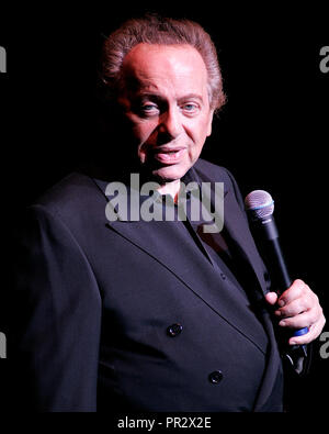 Jackie Mason performs his stand up comedy show at the Jackie Gleason Theater in Miami Beach, Florida on January 18, 2006. Stock Photo