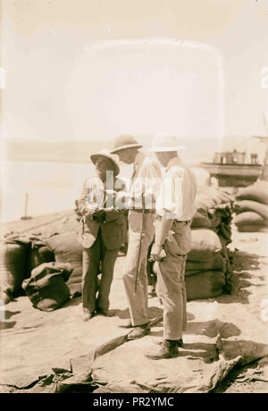 Visit of Prince William of Sweden?. 1921, Middle East, Israel and/or Palestine Stock Photo