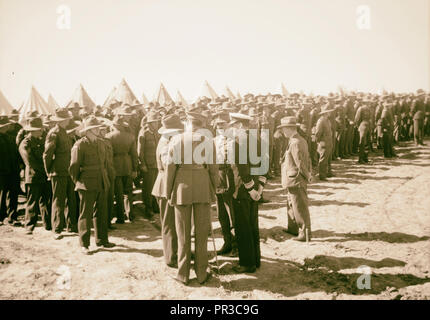 Arrival in Palestine of Mr. Antony [i.e., Anthony] Eden. 1940 Stock Photo