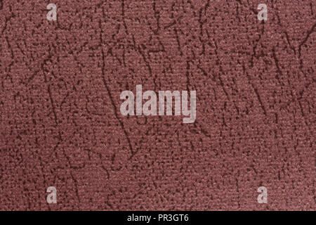 Simple classic textile background in dark pink hue. Stock Photo