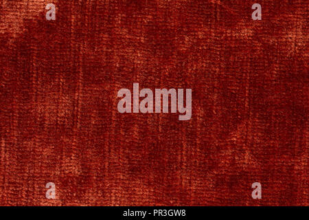 Velvet background in passion dark red colour. Stock Photo
