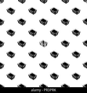 Clothes in basket pattern vector seamless Stock Vector