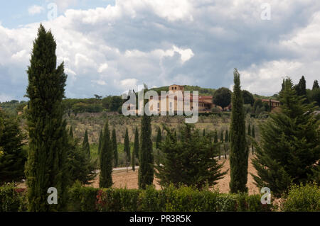 Italian Country House Stock Photo