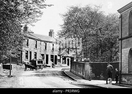 Hill Top, Gomersal early 1900s Stock Photo