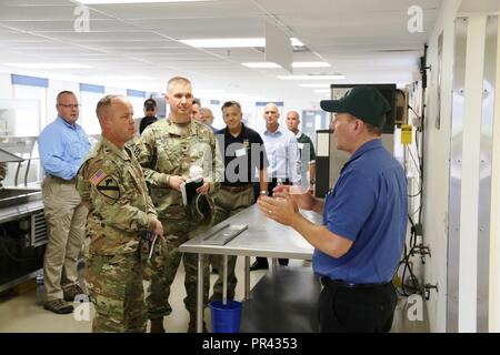 Food Program Manager Army Fort McCoy Food Service Manager Andy Pisney with the Logistics ...
