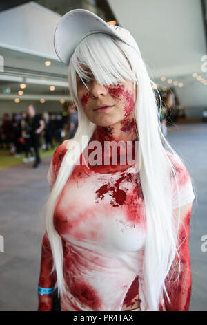 Sydney, NSW, Australia. 29th Sep, 2018. Cosplay Fans Attend Oz Comic-Con Sydney Credit: Christopher Khoury/Australian Press/ZUMA Wire/Alamy Live News Stock Photo