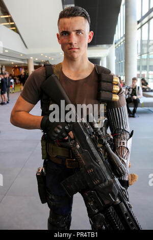 Sydney, NSW, Australia. 29th Sep, 2018. Cosplay Fans Attend Oz Comic-Con Sydney Credit: Christopher Khoury/Australian Press/ZUMA Wire/Alamy Live News Stock Photo