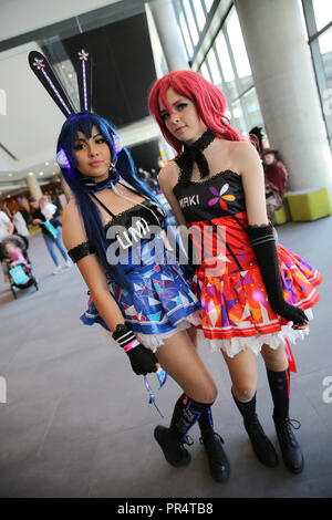 Sydney, NSW, Australia. 29th Sep, 2018. Cosplay Fans Attend Oz Comic-Con Sydney Credit: Christopher Khoury/Australian Press/ZUMA Wire/Alamy Live News Stock Photo