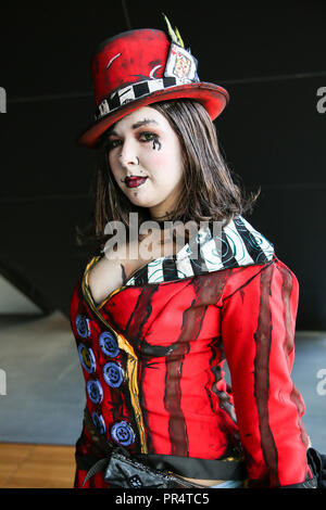 Sydney, NSW, Australia. 29th Sep, 2018. Cosplay Fans Attend Oz Comic-Con Sydney Credit: Christopher Khoury/Australian Press/ZUMA Wire/Alamy Live News Stock Photo