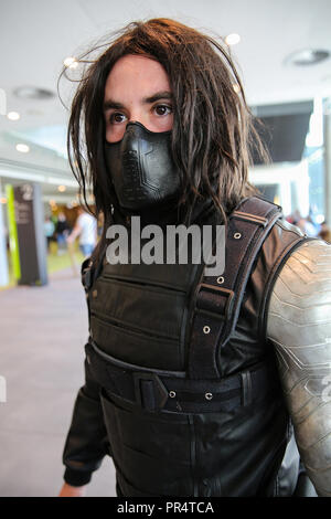 Sydney, NSW, Australia. 29th Sep, 2018. Cosplay Fans Attend Oz Comic-Con Sydney Credit: Christopher Khoury/Australian Press/ZUMA Wire/Alamy Live News Stock Photo