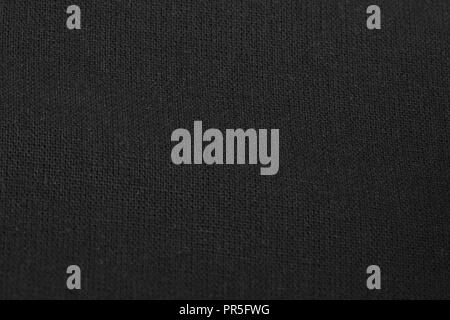 Black cotton fabric texture as background