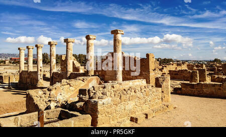 Ancient ruins near Pathos Stock Photo
