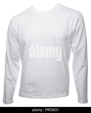 Long-sleeved T-shirt and T-shirt template Stock Photo: 56484452 - Alamy