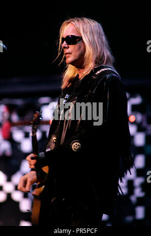 Robin Zander with Cheap Trick performs in concert at the Seminole Hard Rock Hotel and Casino in Hollywood, Florida on March 2, 2006. Stock Photo