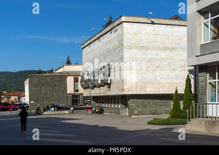 BATAK, BULGARIA - MAY 5, 2018: Center of historical town of Batak, Pazardzhik Region, Bulgaria Stock Photo