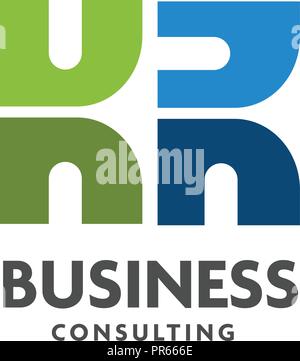 simple modern Letter KR concept, Letter KR for Alphabetical Logo Design Concepts. Stock Vector