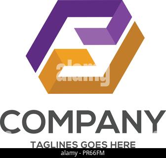 abstract Letter PD logo design template elements. abstract letter PD.Business corporate letter PD logo design vector Stock Vector