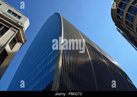 Can of Ham, 70 St Mary Axe, City of London. United Kingdom Stock Photo