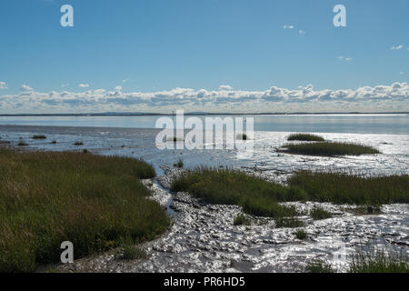 Afternoon sunlight in September at Lytham St Annes on the Fylde coast, Lancashire, England, UK without people. Stock Photo