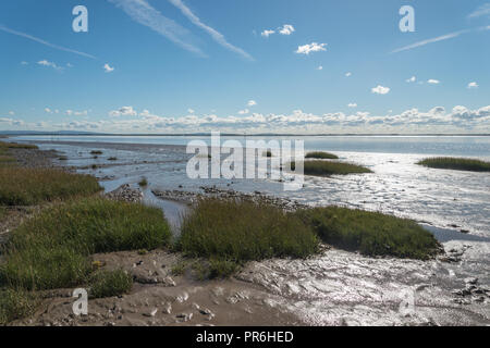 Afternoon sunlight in September at Lytham St Annes on the Fylde coast, Lancashire, England, UK without people. Stock Photo