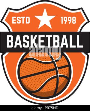 Basketball Badges, Labels and Design Elements. Sport Club Emblems