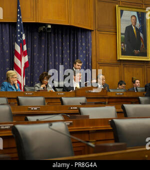 2013 - Testimony of Federal Housing Administration Commissioner Carol Galante [at hearing of House Financial Services Committee, Capitol Hill] Stock Photo