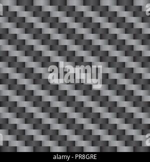 Carbon fiber texture background Stock Vector