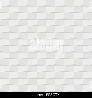White geometric circular abstract seamless pattern background Stock Vector