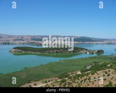 Ioannina city in the Epirus region Greece Stock Photo