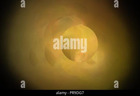 Abstract fractal texture with circle. Fantasy fractal texture. Digital art. 3D rendering. Computer generated image Stock Photo