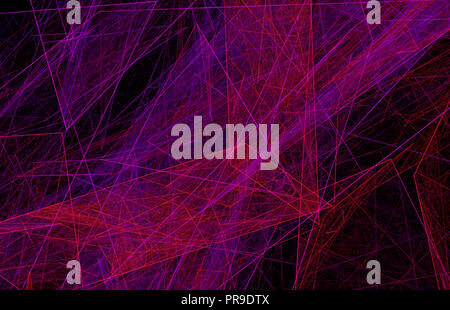 Pink purple glowing pattern. Fantasy fractal texture. Digital art. 3D rendering. Computer generated image Stock Photo