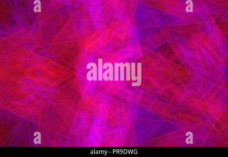 Pink purple glowing pattern. Fantasy fractal texture. Digital art. 3D rendering. Computer generated image Stock Photo