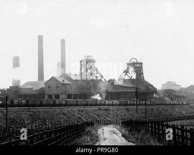 Main Colliery, Wath upon Dearne early 1900s Stock Photo