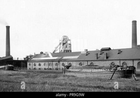 Manvers Main Colliery, Wath upon Dearne early 1900s Stock Photo