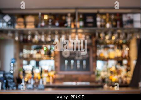 Coffee shop bar counter with wine bottles. Modern design. Vintage atmosphere  Stock Photo - Alamy